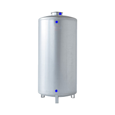 Serbatoio in acciaio inox verticale